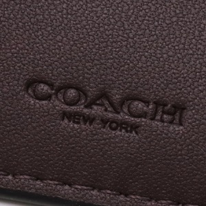 コーチ 長財布（札入れ） 財布 レディース シグネチャー 二つ折り ダークブラウン&ブラック CH414 IMAA8 COACH