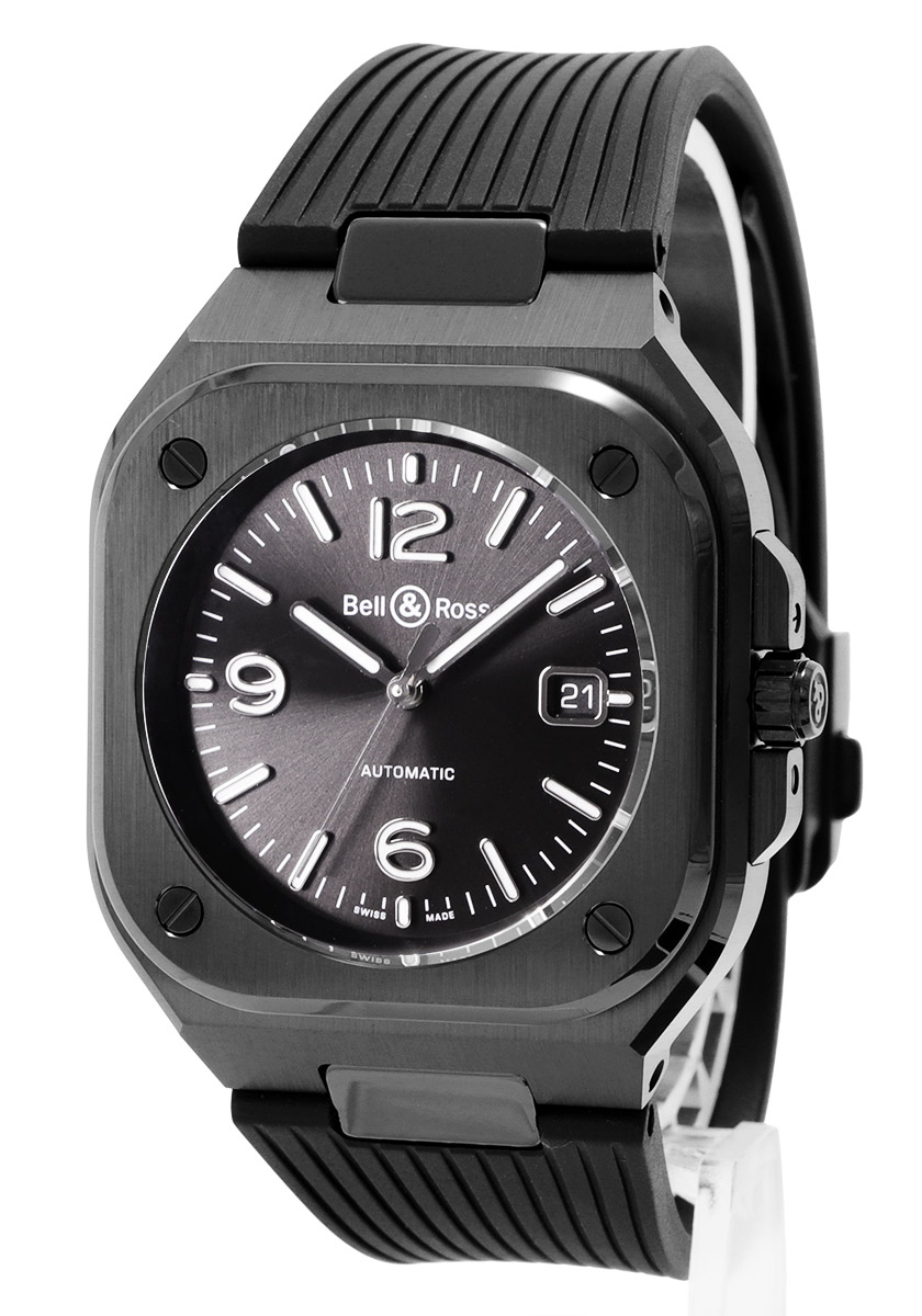 ベル＆ロス BR05 ブラック セラミック メンズ BR05A-BL-CE |腕時計通販ブルークウォッチカンパニー