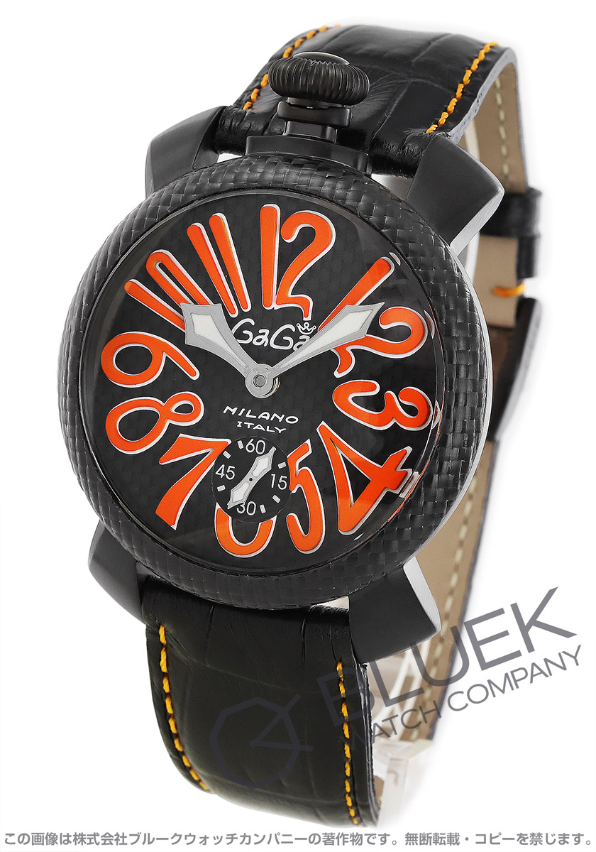 ガガミラノ マヌアーレ48MM 腕時計 メンズ GaGa MILANO 5016.EDA01|ブランド腕時計通販なら「ブルークウォッチ