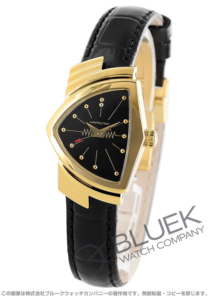 25,012円大特価セール中‼️ハミルトン・ベンチュラ腕時計・レディース・人気ゴールド