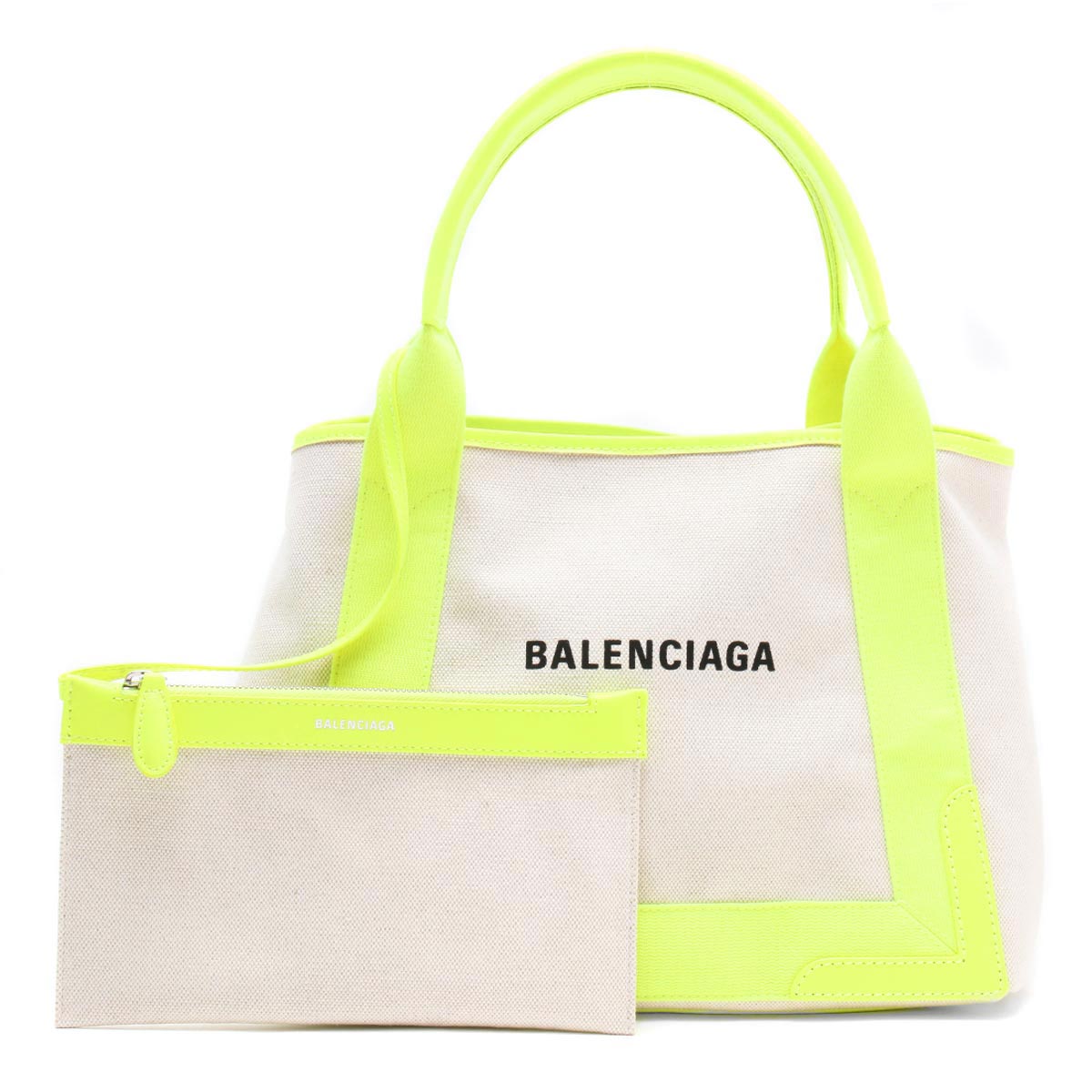 バレンシアガ トートバッグ バッグ レディース ネイビーカバス S ナチュラル イエロー フルゥ K9han 1072 Balenciaga ブランド時計専門店ブルークウォッチカンパニー