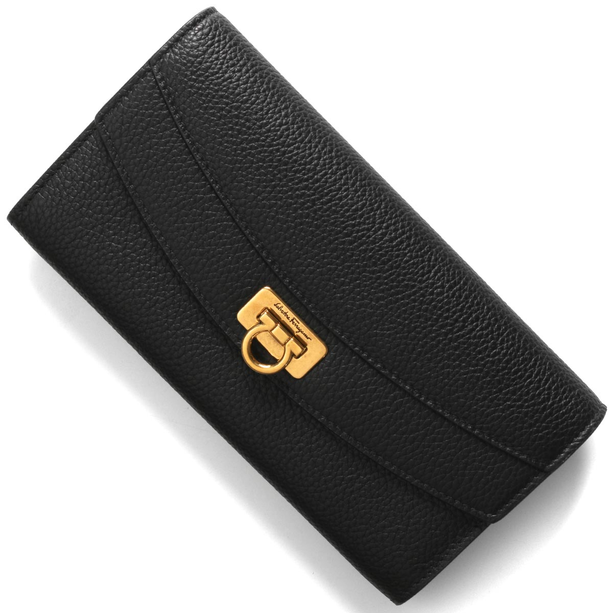 定価¥81400新品正規　サルバトーレフェラガモ ガンチーニ　財布　ブラック　黒