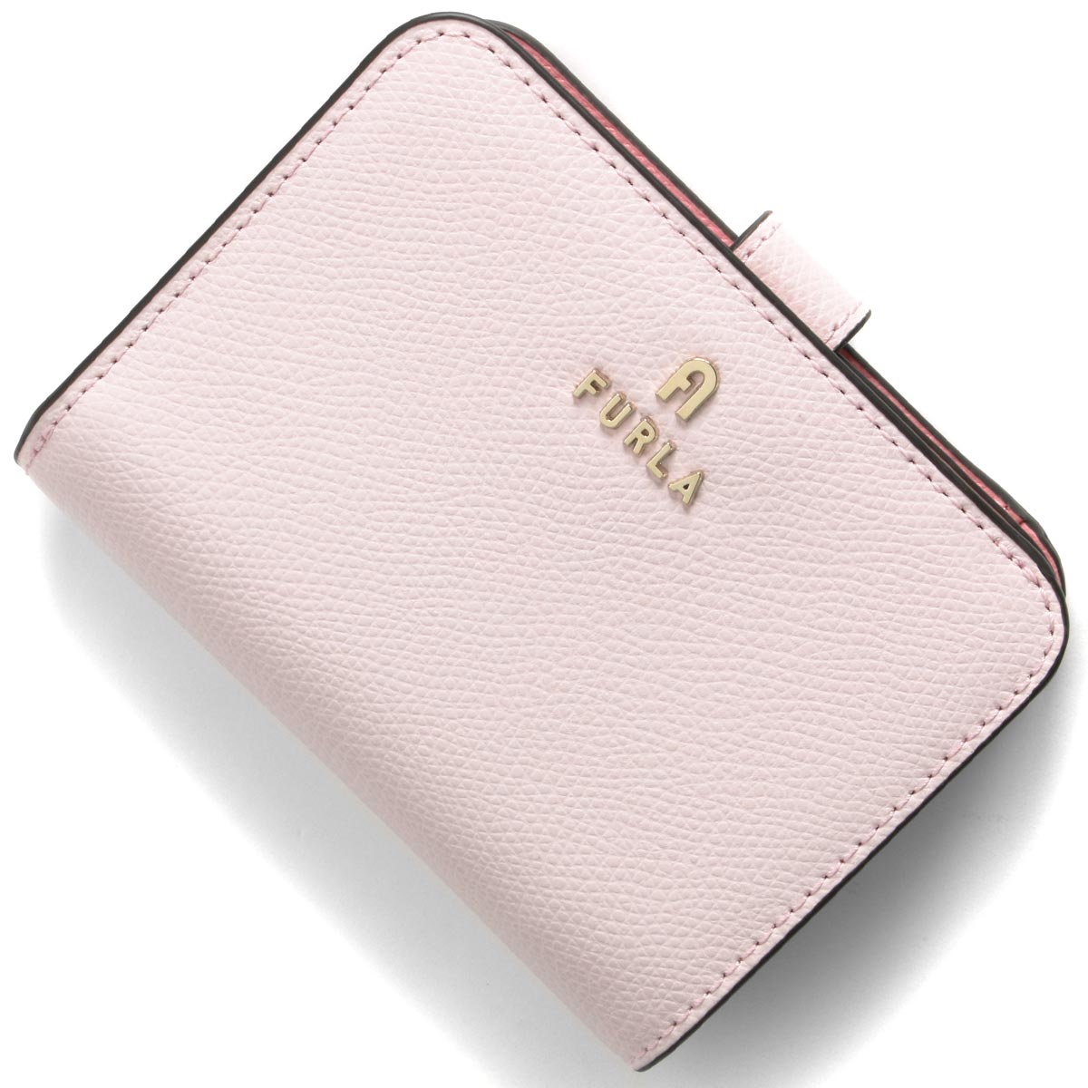 【新品 箱付き】FURLA BABYLON 折り財布 camellia ピンク