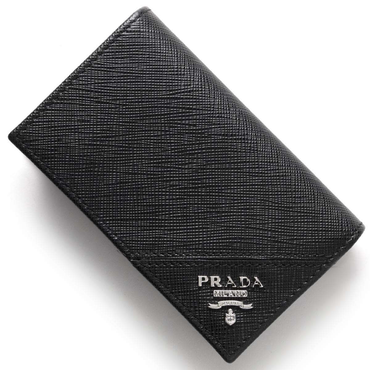 PRADA プラダ SAFFIANO METAL 二つ折り カードケース 名刺入れ 2MC122 ...