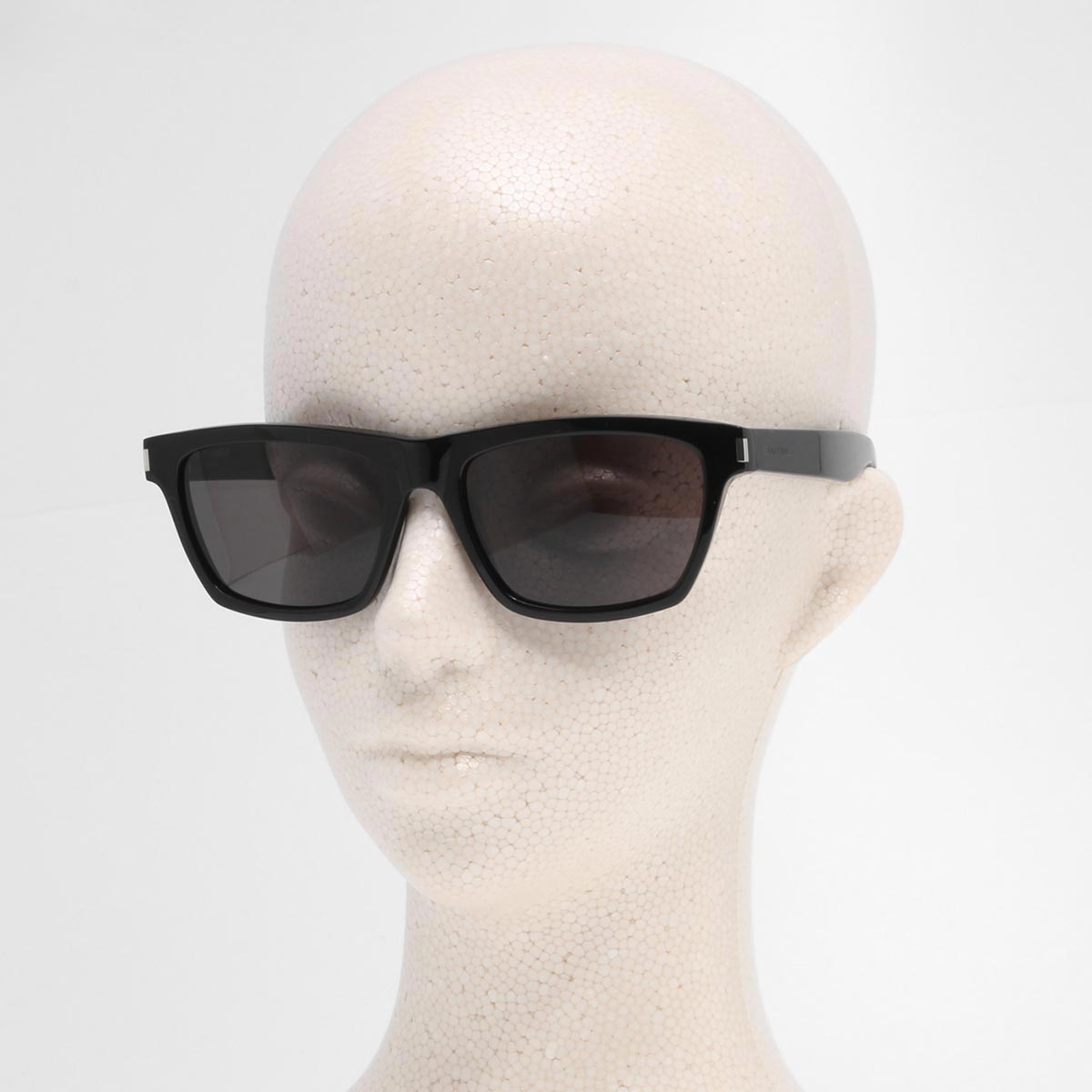 スクエアフレーム サングラス ユニセックス 黒 デザインサングラス