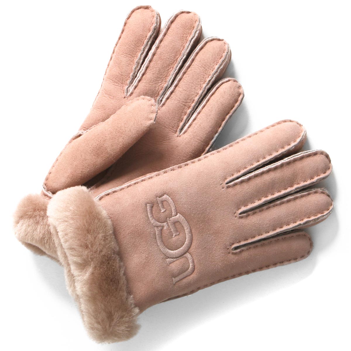 新品 UGG ピンク手袋 - 手袋