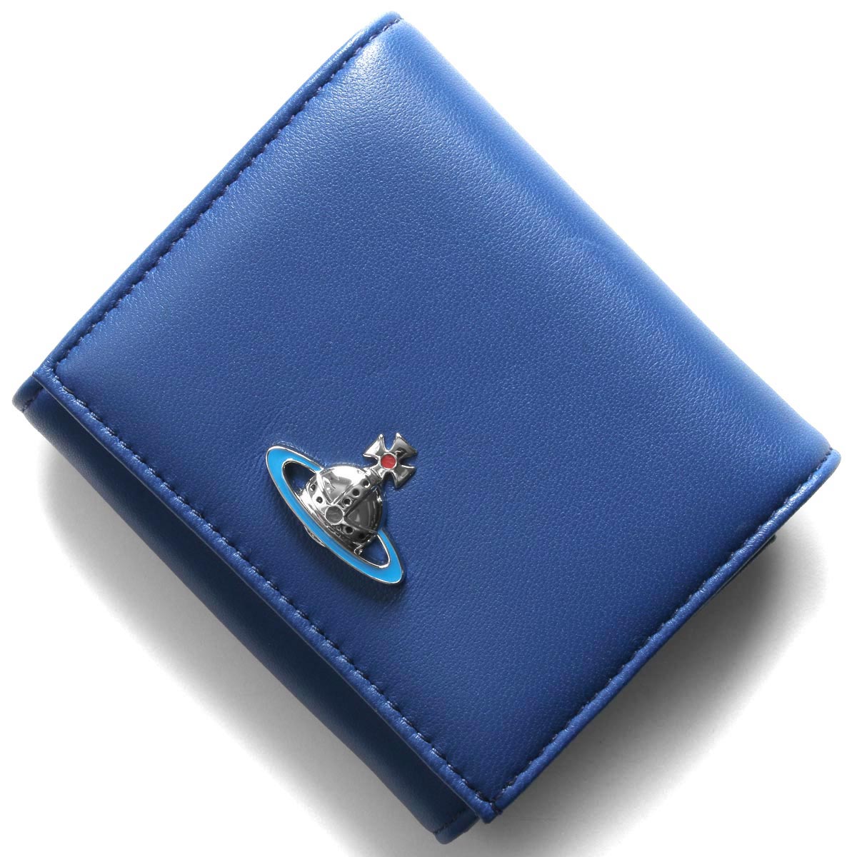 Vivienne Westwood 二つ折り財布 正規品 箱付き ブルー