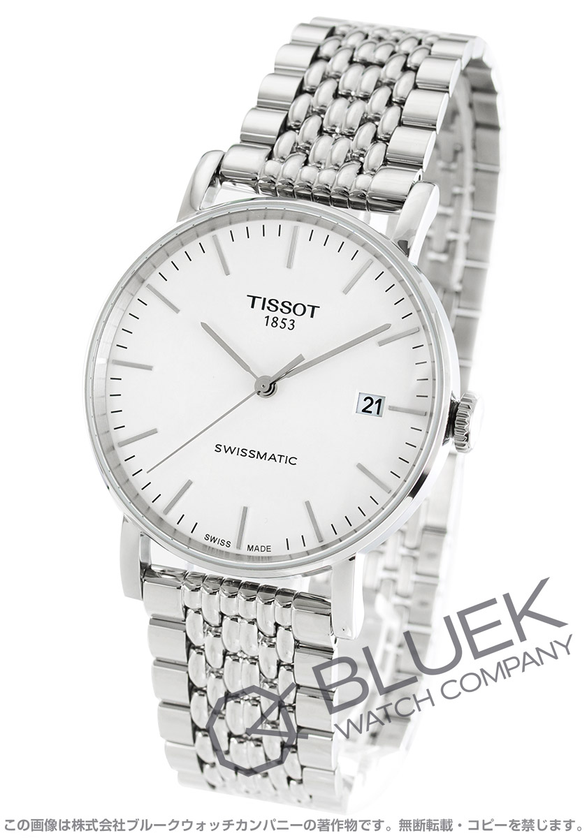 ティソ T クラシック エヴリタイム スイスマティック 腕時計 メンズ Tissot T109 407 11 031 00 ブランド腕時計通販なら ブルークウォッチカンパニー 心斎橋店