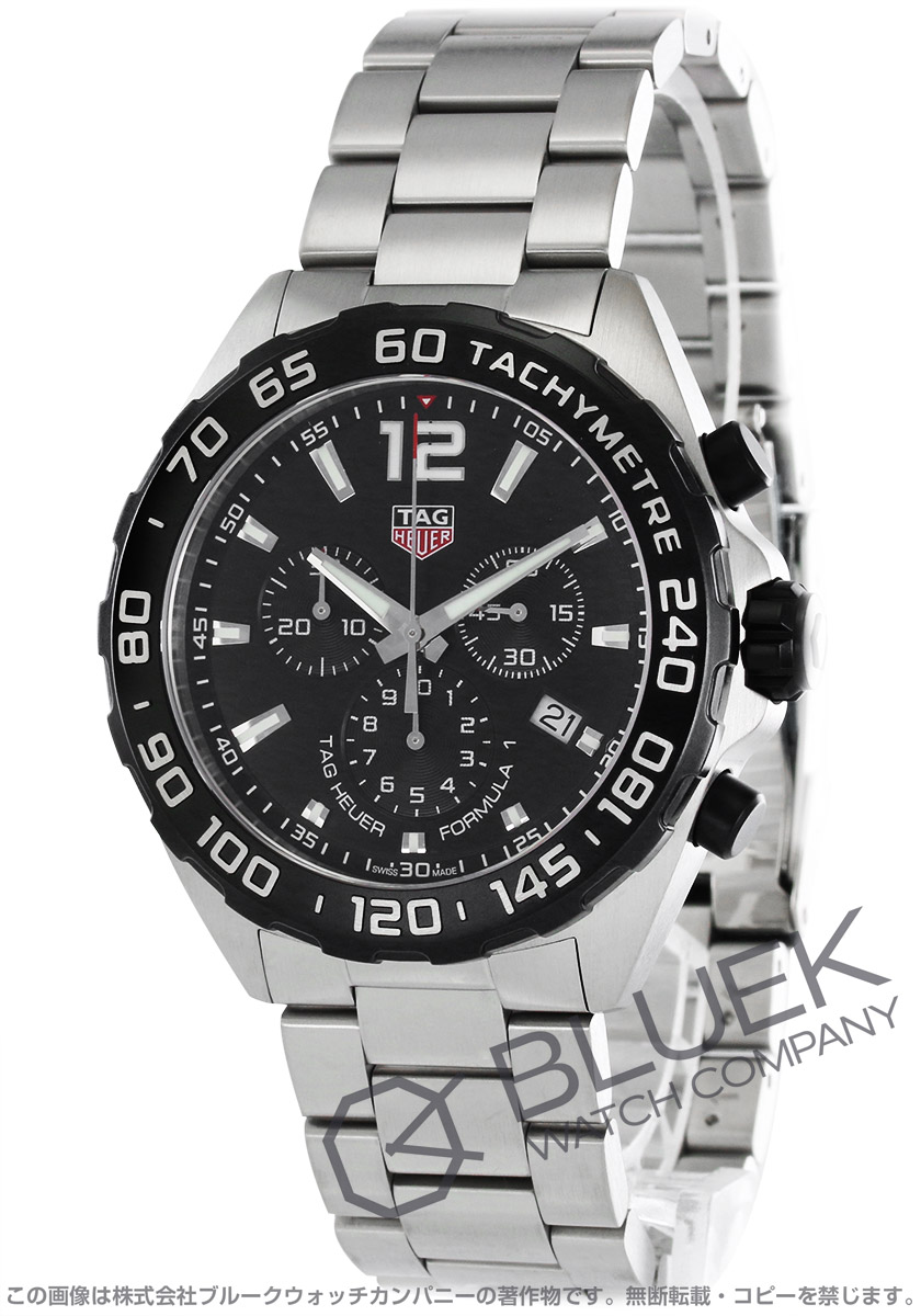 タグホイヤー メンズ腕時計 フォーミュラー1 CAZ1010.BA0842  クオーツ クロノグラフ ブラック文字盤 TAG HEUER  | ブランド ウォッチ 電池式 シンプル ビジネス ファッション Aランク
