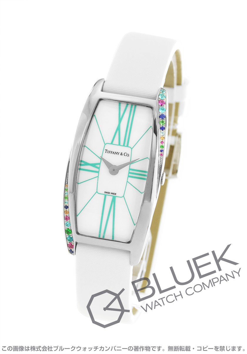 ティファニー ジェメア サテンレザー 腕時計 レディース Tiffany Z6401