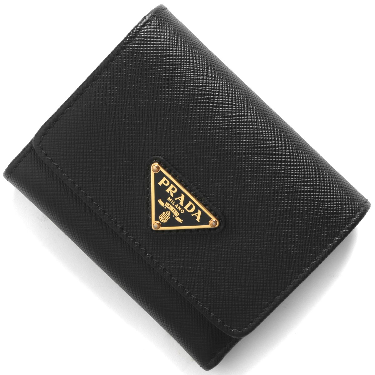 PRADA サフィアーノ 三つ折財布 財布 (H00862)