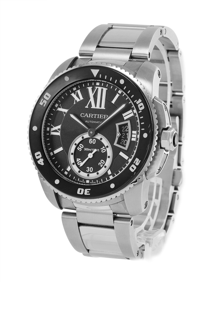 カルティエ CARTIER W7100057 ブラック メンズ 腕時計