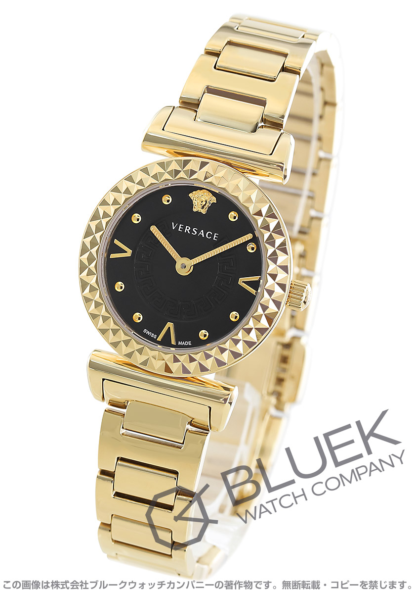ブラック【新品・未使用】ヴェルサーチ 腕時計 レディース　VEAA00518