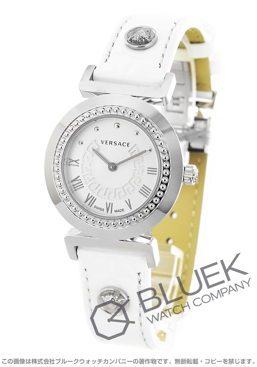 ヴェルサーチ VERSACE 腕時計 レディース P5Q99D001S001 バニティ クオーツ シルバーxホワイト アナログ表示