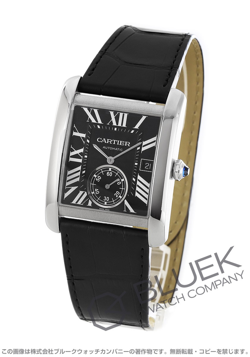 カルティエ タンク Mc アリゲーターレザー 腕時計 メンズ Cartier W ブランド腕時計通販なら ブルークウォッチカンパニー 心斎橋店