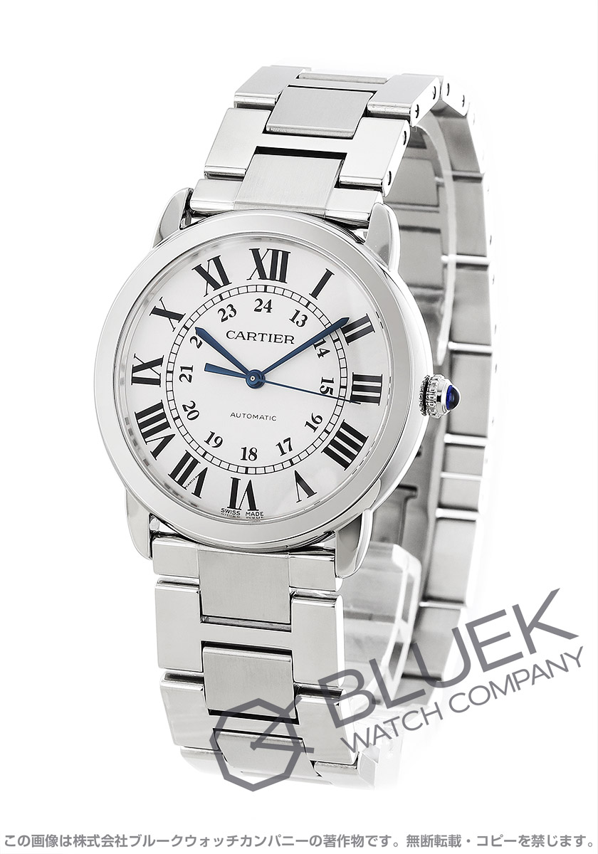 カルティエ ロンド ソロ ドゥ カルティエ 腕時計 ユニセックス Cartier Wsrn0012 ブランド腕時計通販なら ブルークウォッチカンパニー 心斎橋店