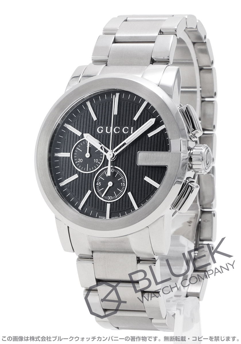 グッチ Gクロノ クロノグラフ メンズ Ya1014 新品腕時計通販ブルークウォッチカンパニー