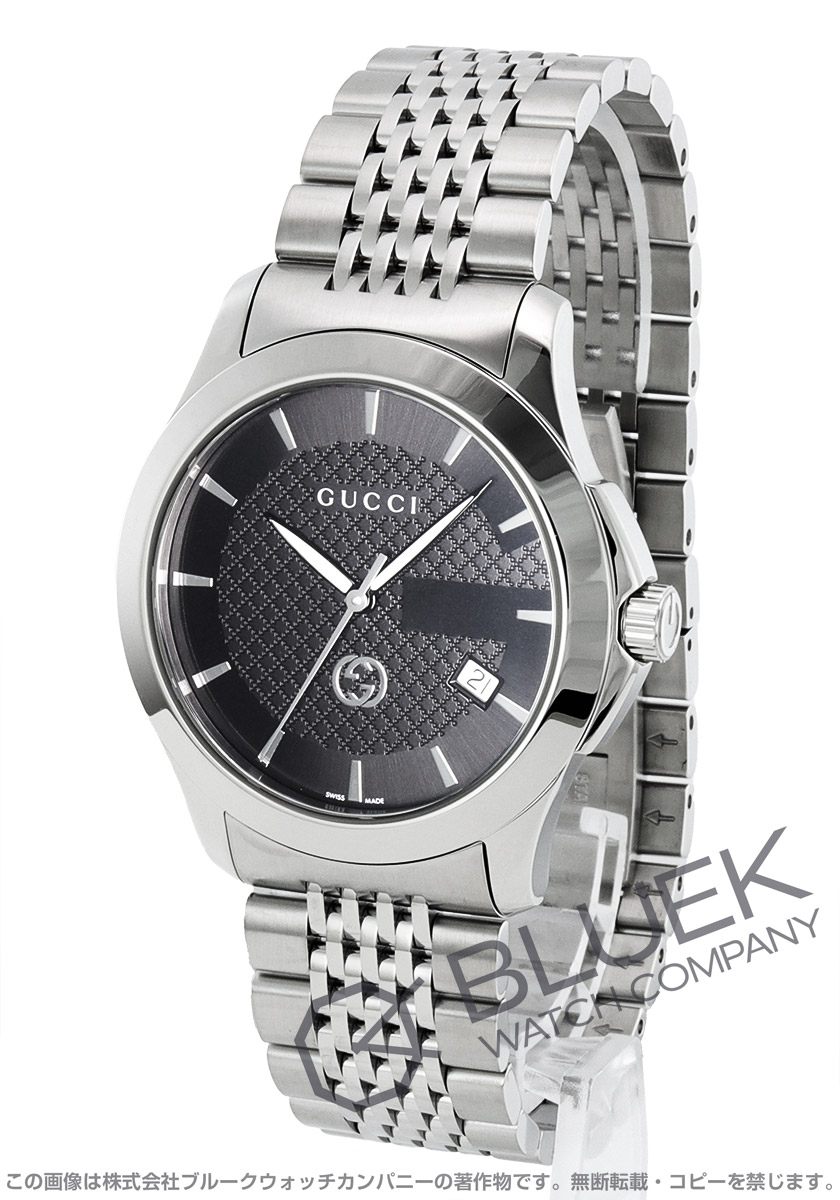グッチ Gタイムレス 黒 メンズ 腕時計 未使用品 YA1264106