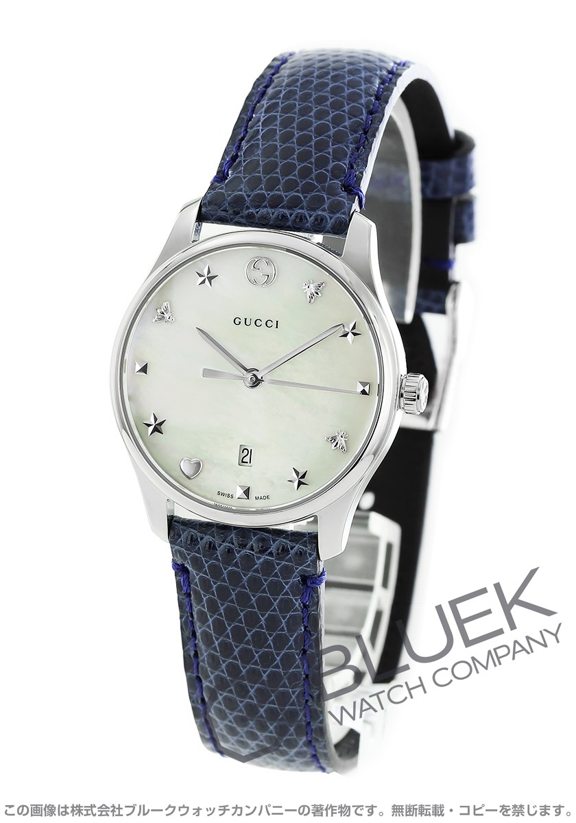 グッチ Ｇタイムレス 腕時計 GU-YA126538  2年ケースサイズ