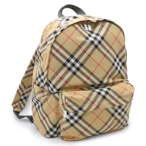 バーバリー リュックサック バッグ メンズ レディース BURBERRY CHECK バーバリーチェック 馬上騎士 サンドブラウンマルチ ML ESSENTIAL BACKPACK CEK 158564 A2021 8091312 BURBERRY