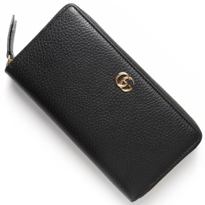 グッチ 長財布 財布 レディース プチ マーモント PETITE MARMONT ブラック 456117 CAO0G 1000 GUCCI