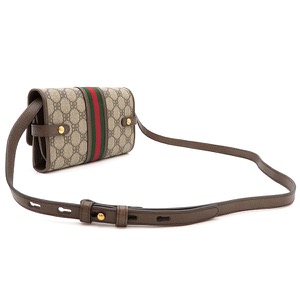 バレンシアガ ショルダーバッグ ザ ハッカー ショルダー ウォレット PVCコーティングキャンバス ベージュ BALENCIAGA×GUCCI  680131 中古