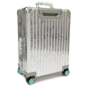 リモワ キャリーバッグ RIMOWA x Tiffany ロックカット キャビン シルバー TSAダイヤルロック 4輪  中古