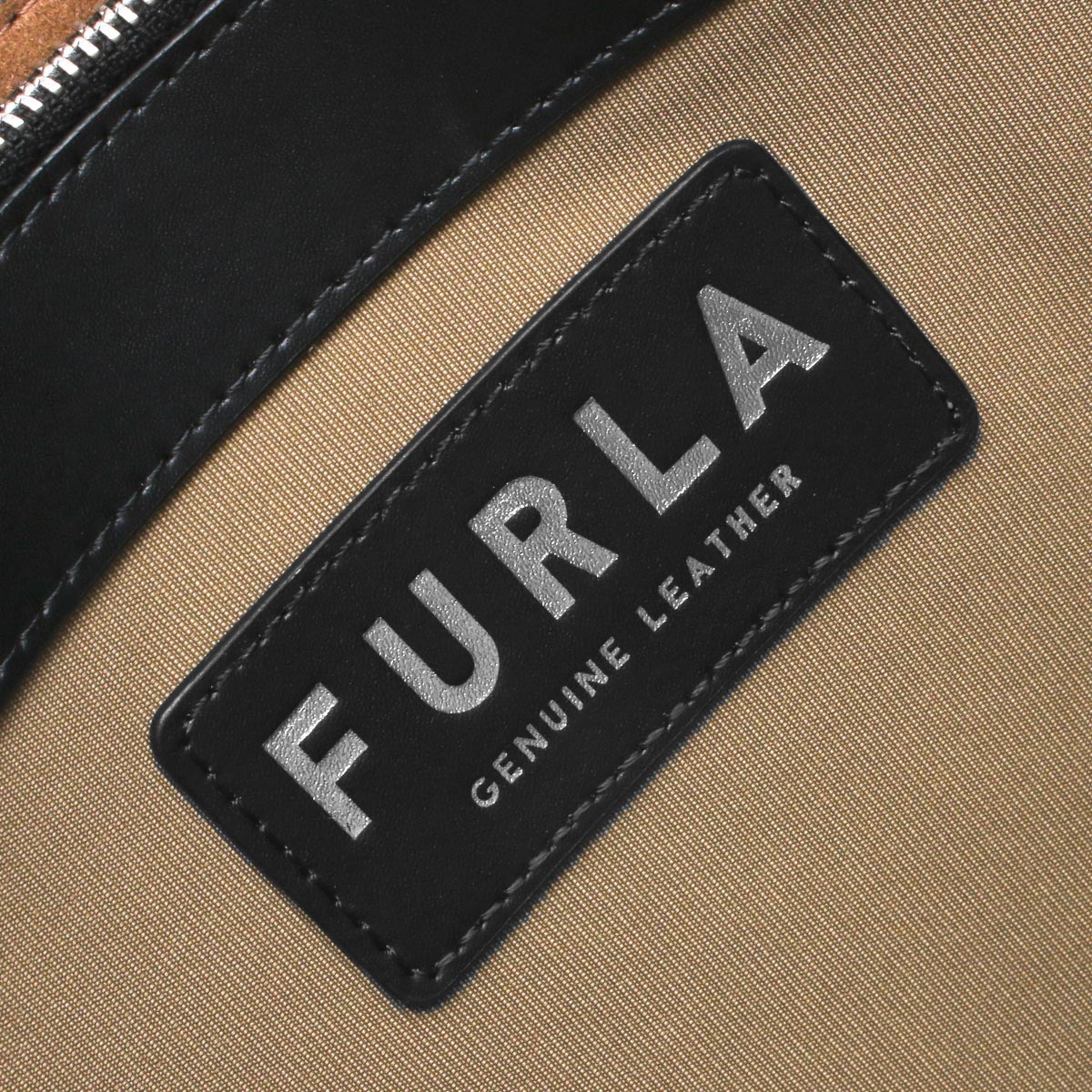 Furla フルラ FURLA VARSITY WB00728 トートバッグ NERO+PERLA ブラック レディース