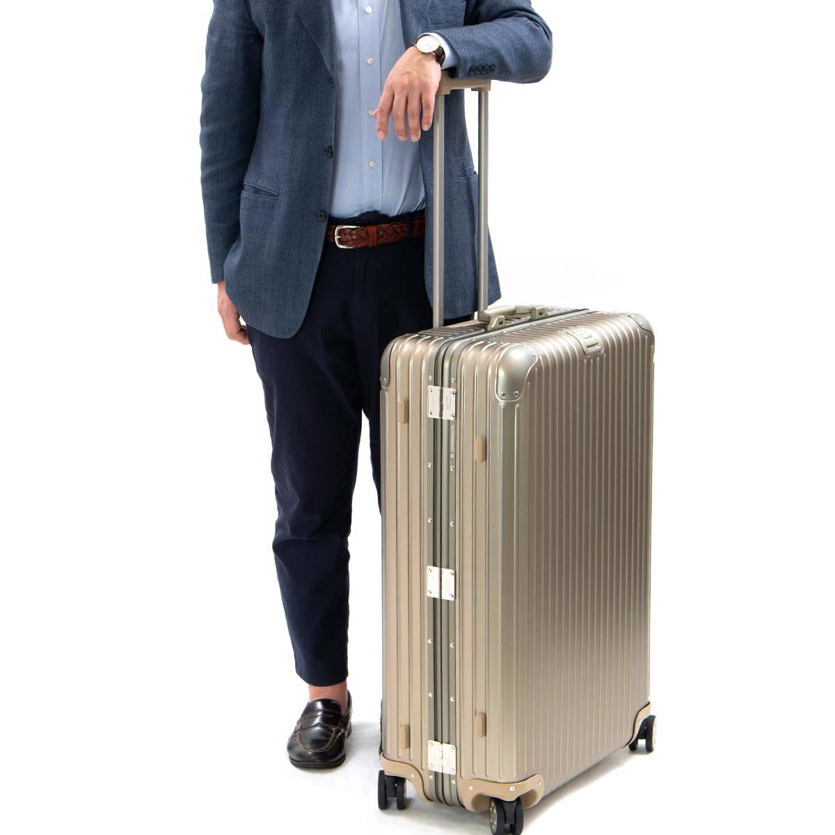 リモワ スーツケース/旅行用バッグ バッグ メンズ レディース トパーズ
