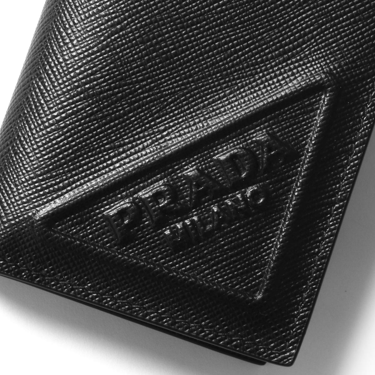 プラダ カードケース 2MR021 ブラック レザー