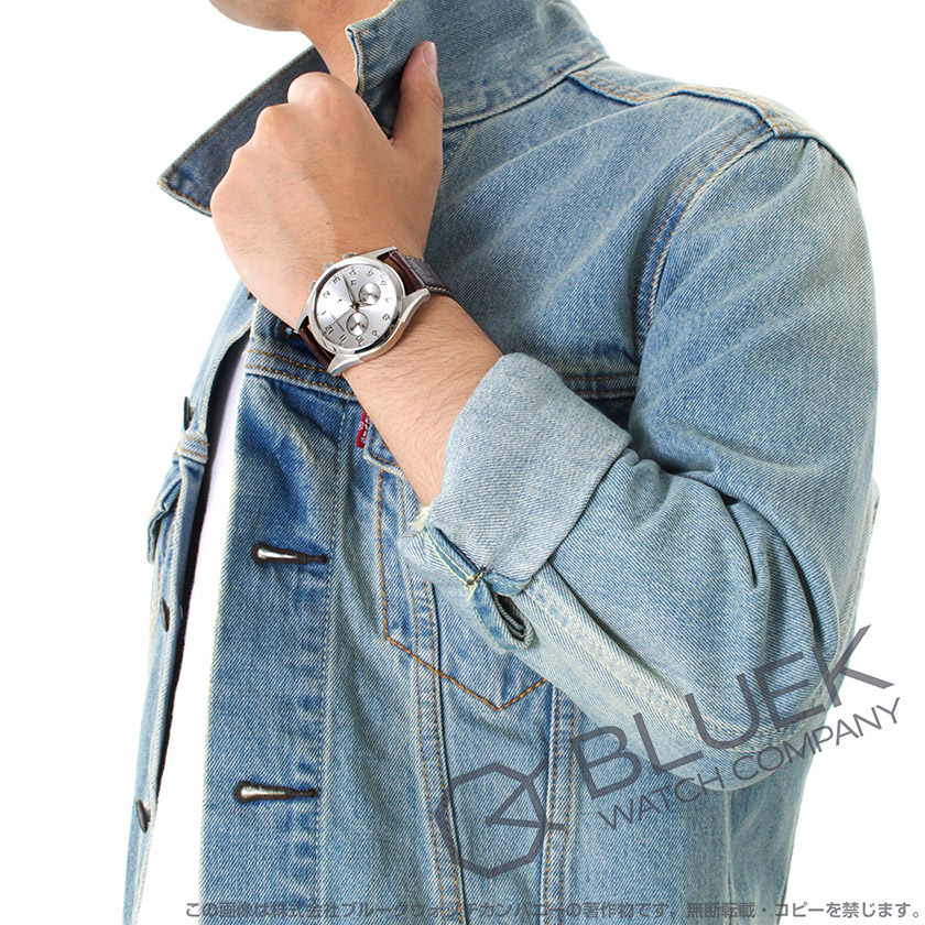 ハミルトン ジャズマスター シンライン クロノグラフ メンズ H 新品腕時計通販ブルークウォッチカンパニー