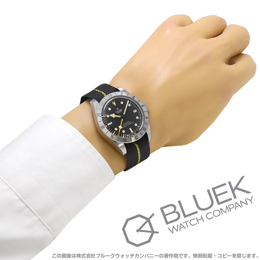 チューダー チュードル TUDOR ブラックベイ プロ GMT 79470 メンズ 腕時計 ブラック 文字盤 オートマ 自動巻き Black Bay VLP 90167799